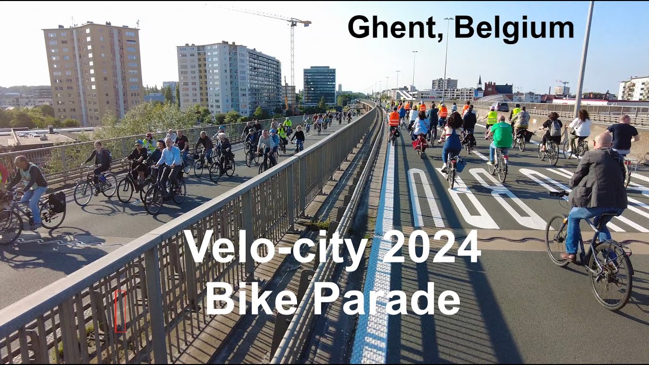 The Velo-city 2024 Bike Parade (Ghent, Belgium)
