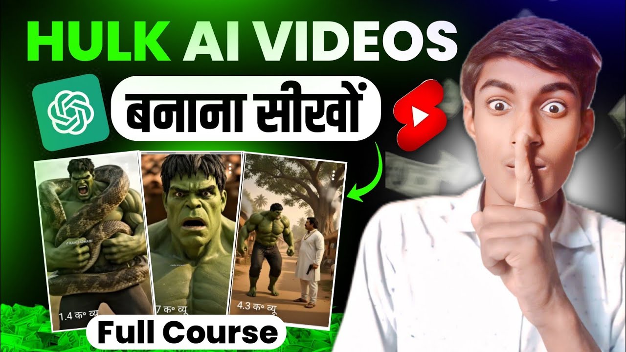 Hulk Ai Video Kaise Banaye 2026 🤫 ai video kaise banaye | how to create hulk video ai