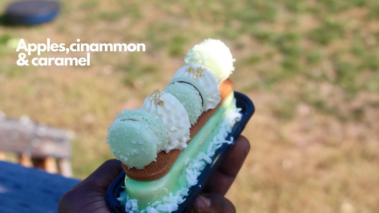 How to make a caramel and apple eclair ( fashion eclair).