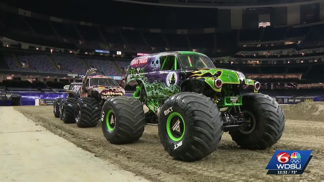 Monster Jam roars into New Orleans