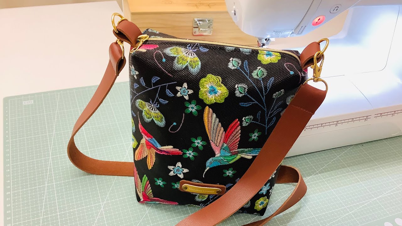 Tuto facile 🥰coudre un sac à bandoulière #couture Madalena 