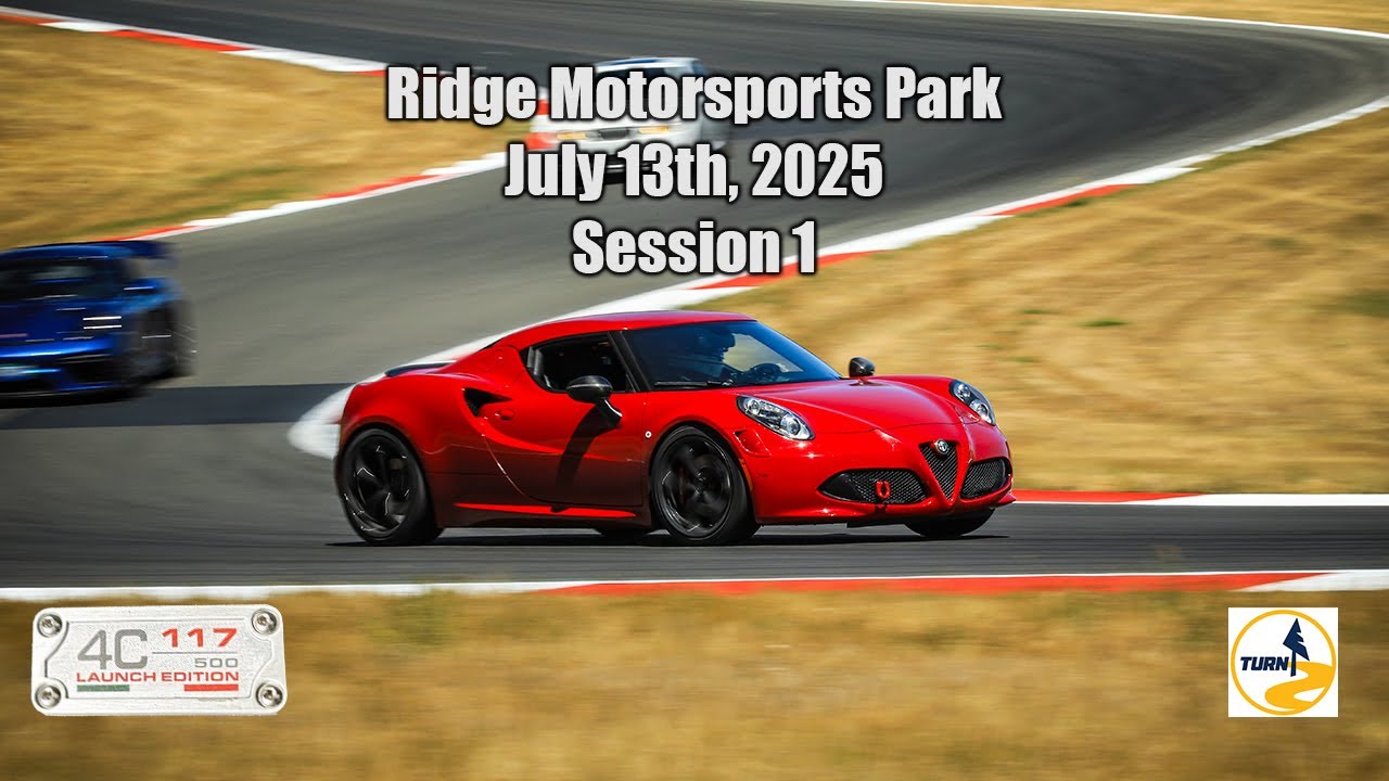 Session 1 – Getting Acquainted with The Ridge (Alfa 4C Track Day)