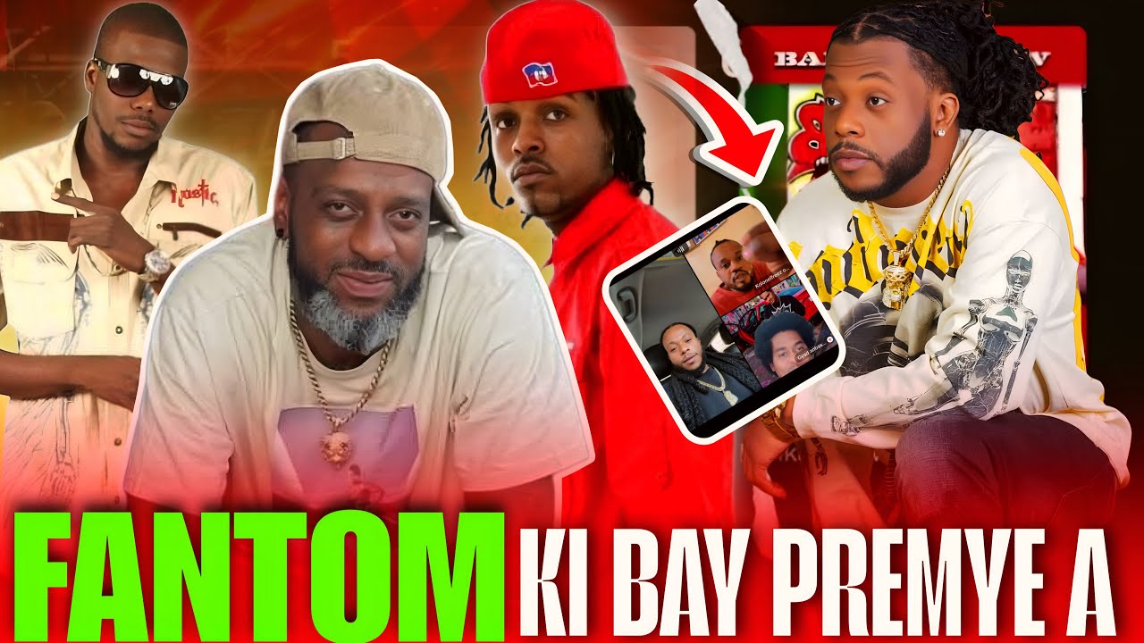 FANTOM 🐐/ IZOLAN🌟/ GBOBBY 🧠 KIYÈS KI BAY PREMYE HIT SOLO NAN RAPKREYOL 💣 LIVE SA A TE SANTIBON