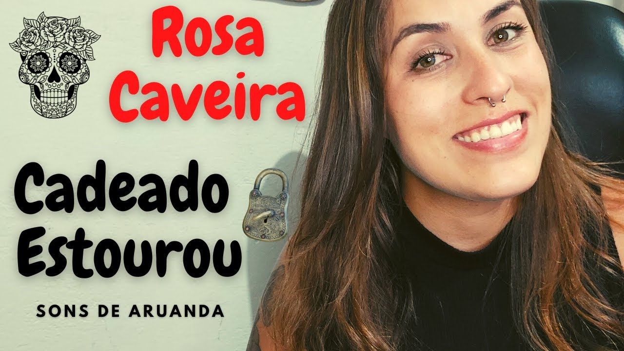 Ponto de Rosa Caveira - Cadeado Estourou