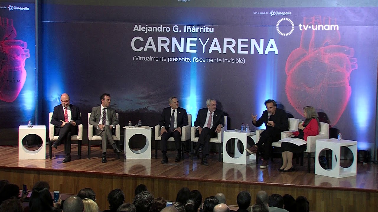 ALEJANDRO GONZÁLEZ IÑÁRRITU  CARNE Y ARENA