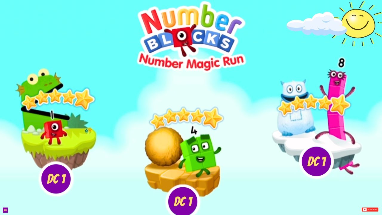 Numberblocks Magic Run | CBeebies Go Explore Numberblocks | Learn to Count