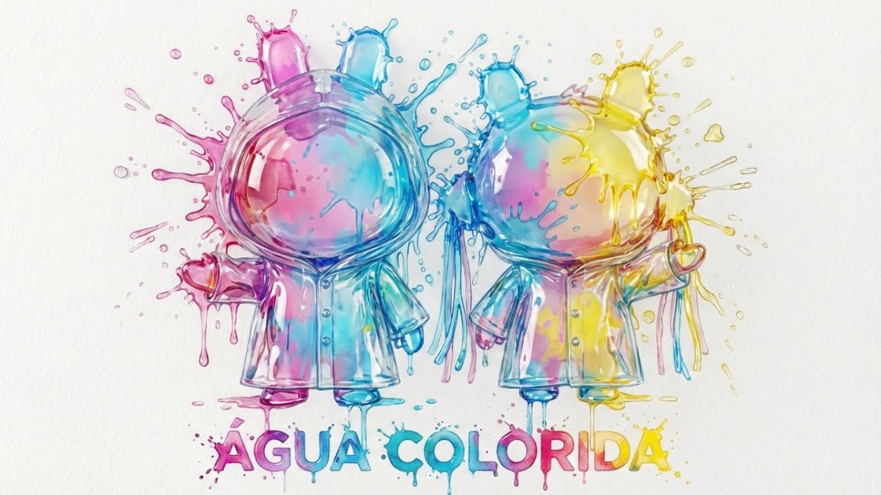 Lulumilu Água Colorida