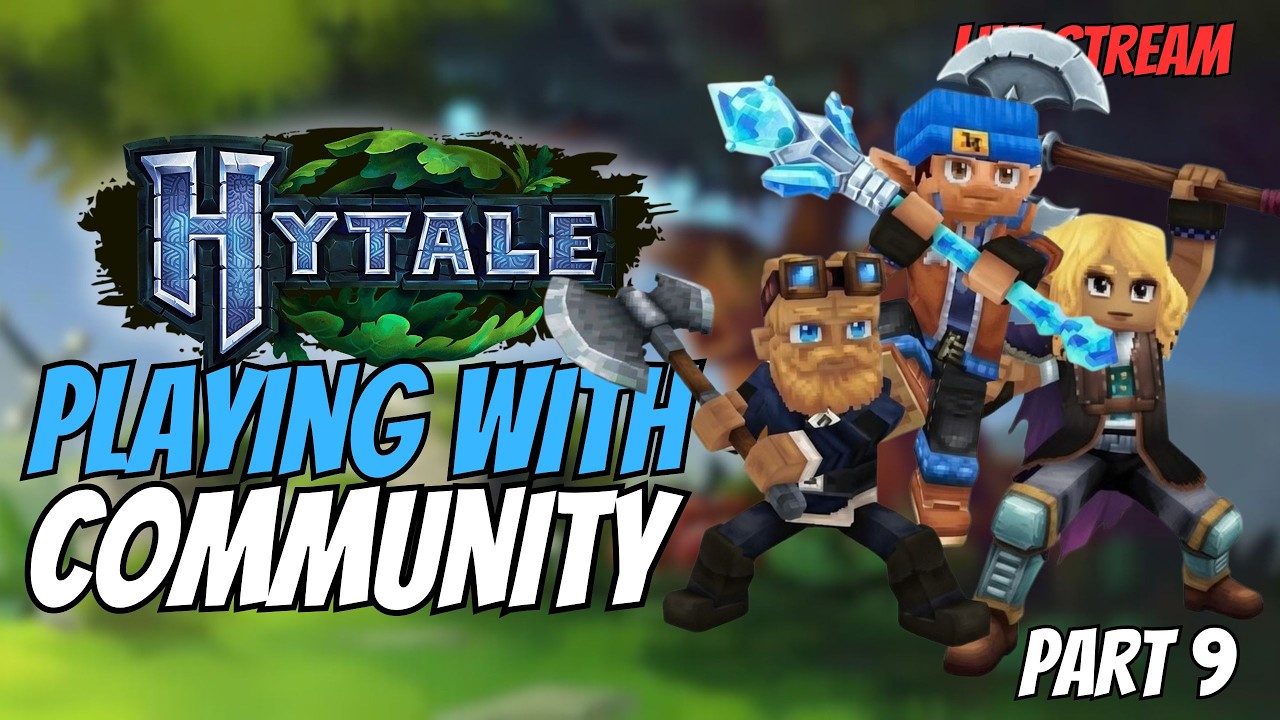 Hytale Survival | Playing with Community
