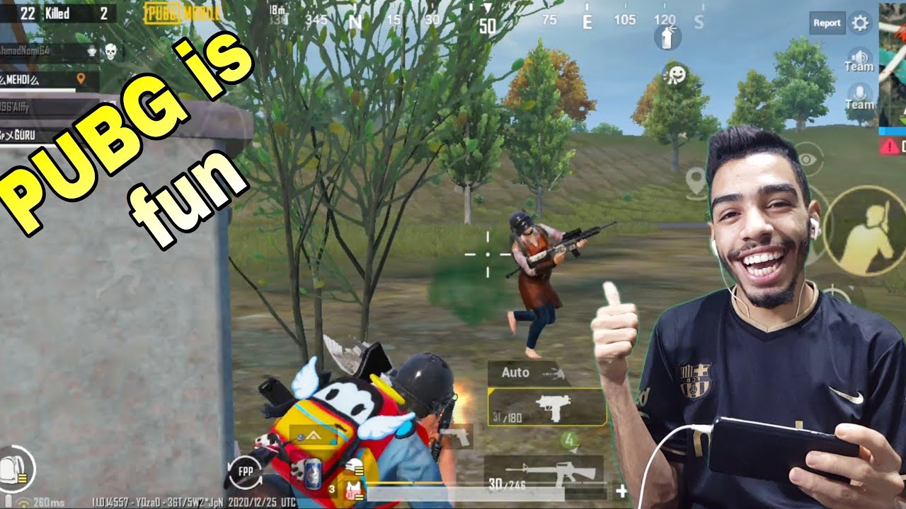 So i played PUBG and it was FUN !