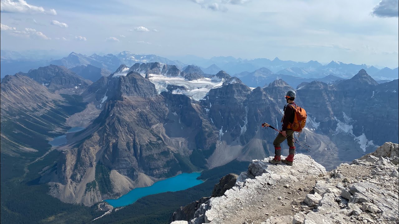 Mount Temple, classic hike/scramble in Banff NP