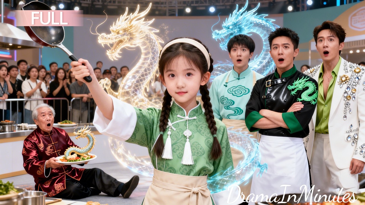 5-year-old leaps,swings cleaver—food falls from sky,golden dragons circle.Judge:I be her disciple!