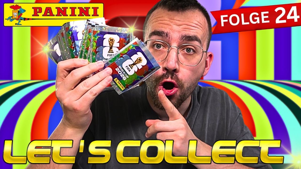 Panini FIFA WORLD CUP 2026 Sticker: LETS COLLECT Gold Treasure Box Album | Folge 24