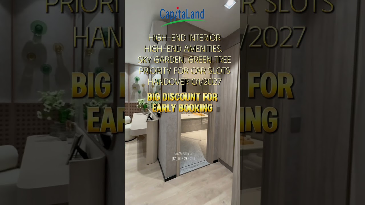 Căn hộ mẫu Lumi Elite Capitaland