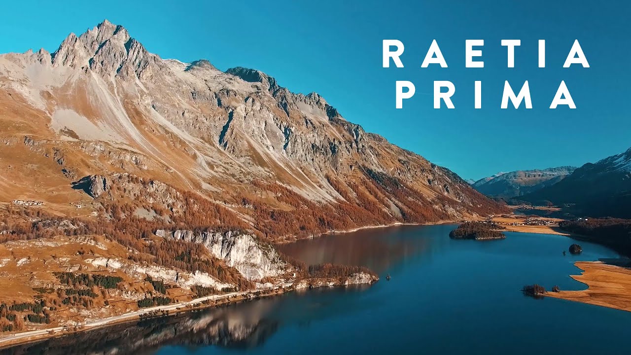 RAETIA PRIMA - Aerial view of Graub&uuml;nden in 4K