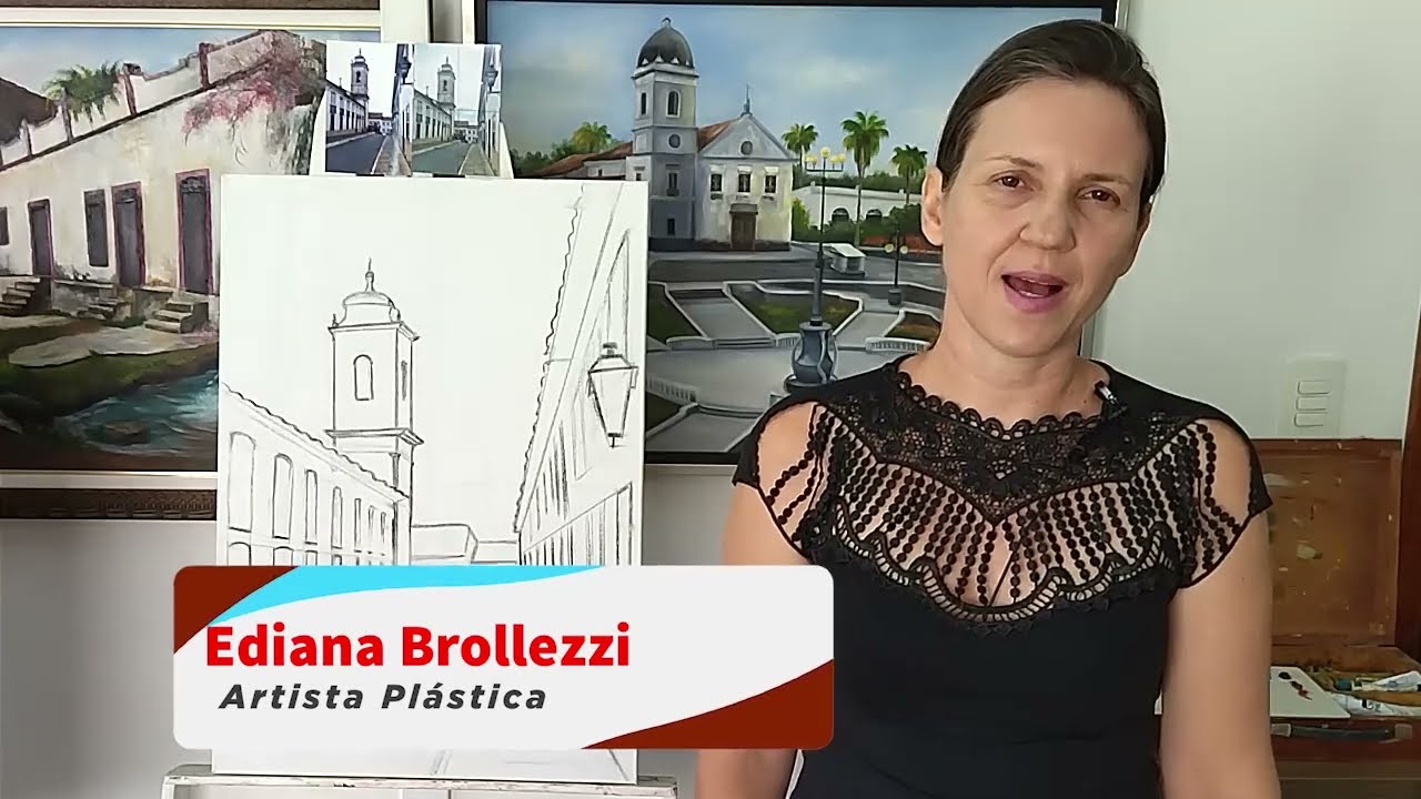 TUTORIAL DE PINTURA A OLEO – MOTIVO PAISAGEM URBANA E CASARIOS