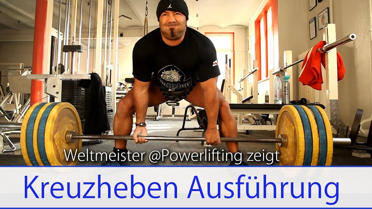KREUZHEBEN ANLEITUNG  - Korrekte Ausführung, mehr Kraft und Sicherheit | SHERRYPOWER.DE
