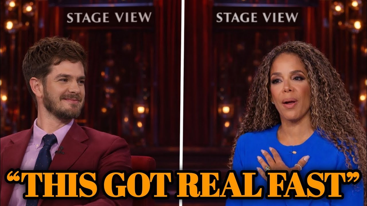 Andrew Garfield’s Emotional Stand Against Sunny Hostin on The View Show