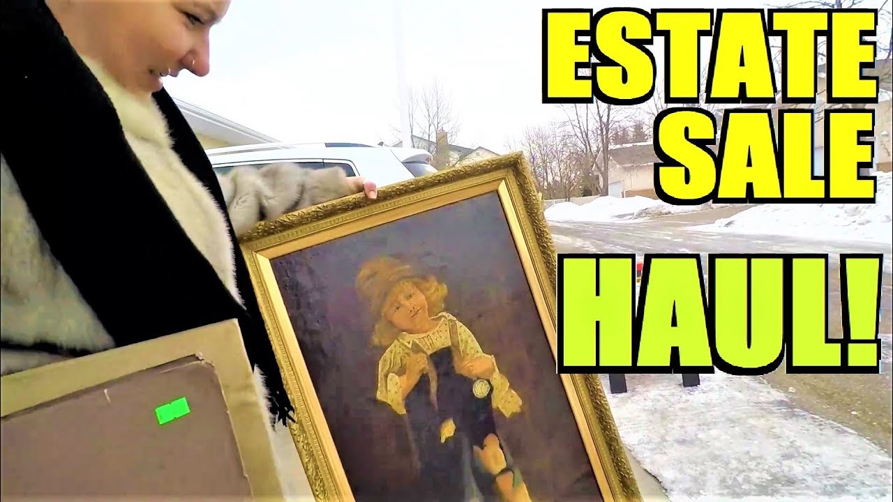 Ep44: CHECK OUT THESE AMAZING ESTATE SALE FINDS! - The ORIGINAL GoPro Estate Sale Vlog!