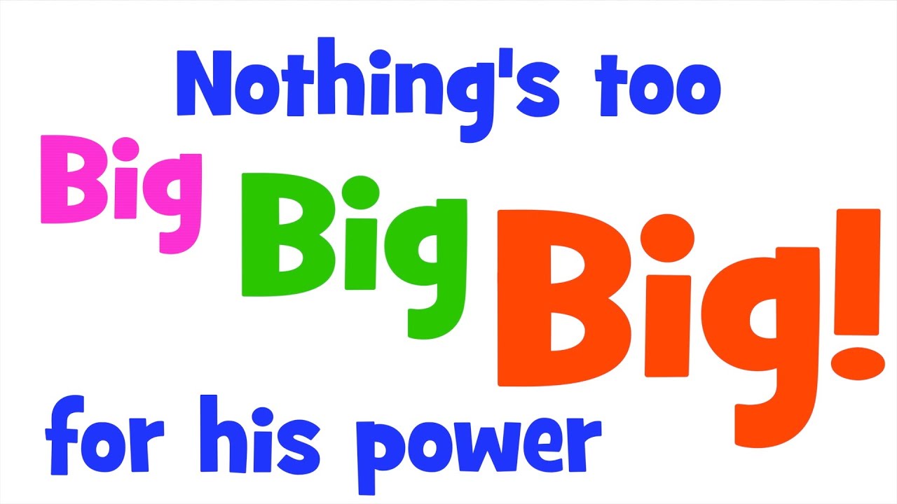 Nothings' Too Big Lyric Video - Doug Horley/Duggie Dug Dug Official Video