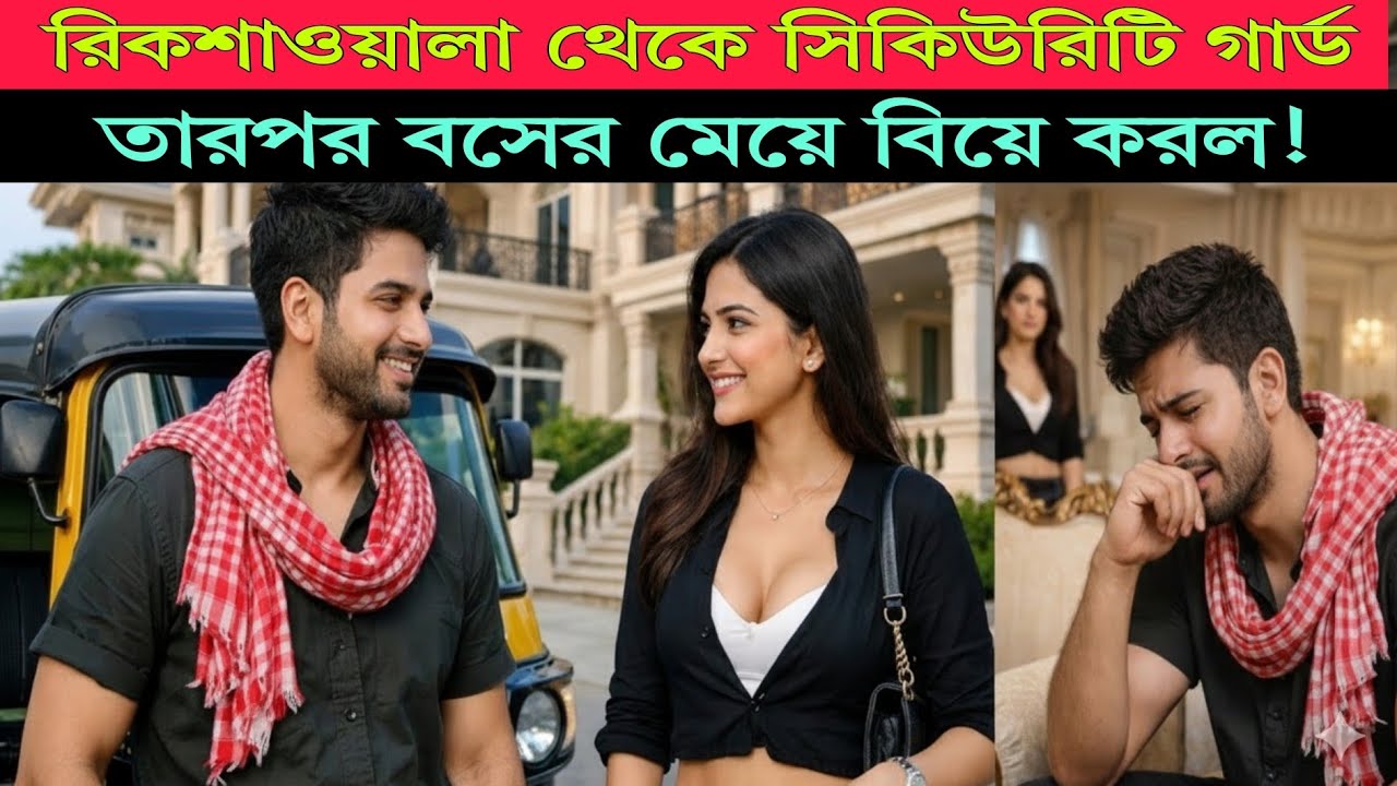 রিকশাওয়ালা থেকে সিকিউরিটি গার্ড → তারপর বসের মেয়ে বিয়ে করল! অবাক হয়ে যাবেন শুনলে,,,, 
