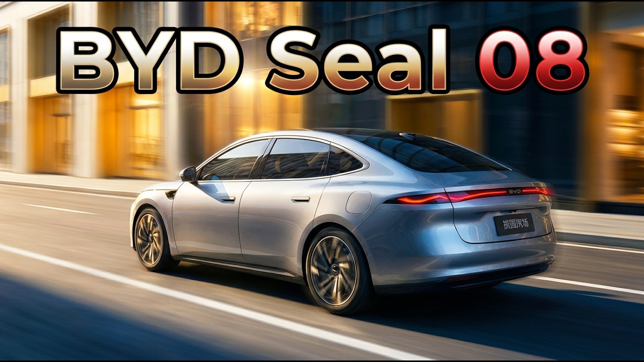 Новый BYD Seal 08 &mdash; самый технологичный BYD в истории?!