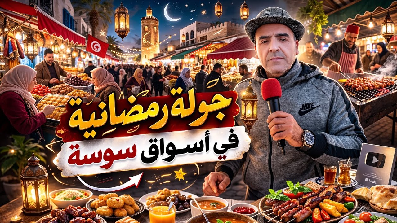 جولة في اسواق مدينة سوسة