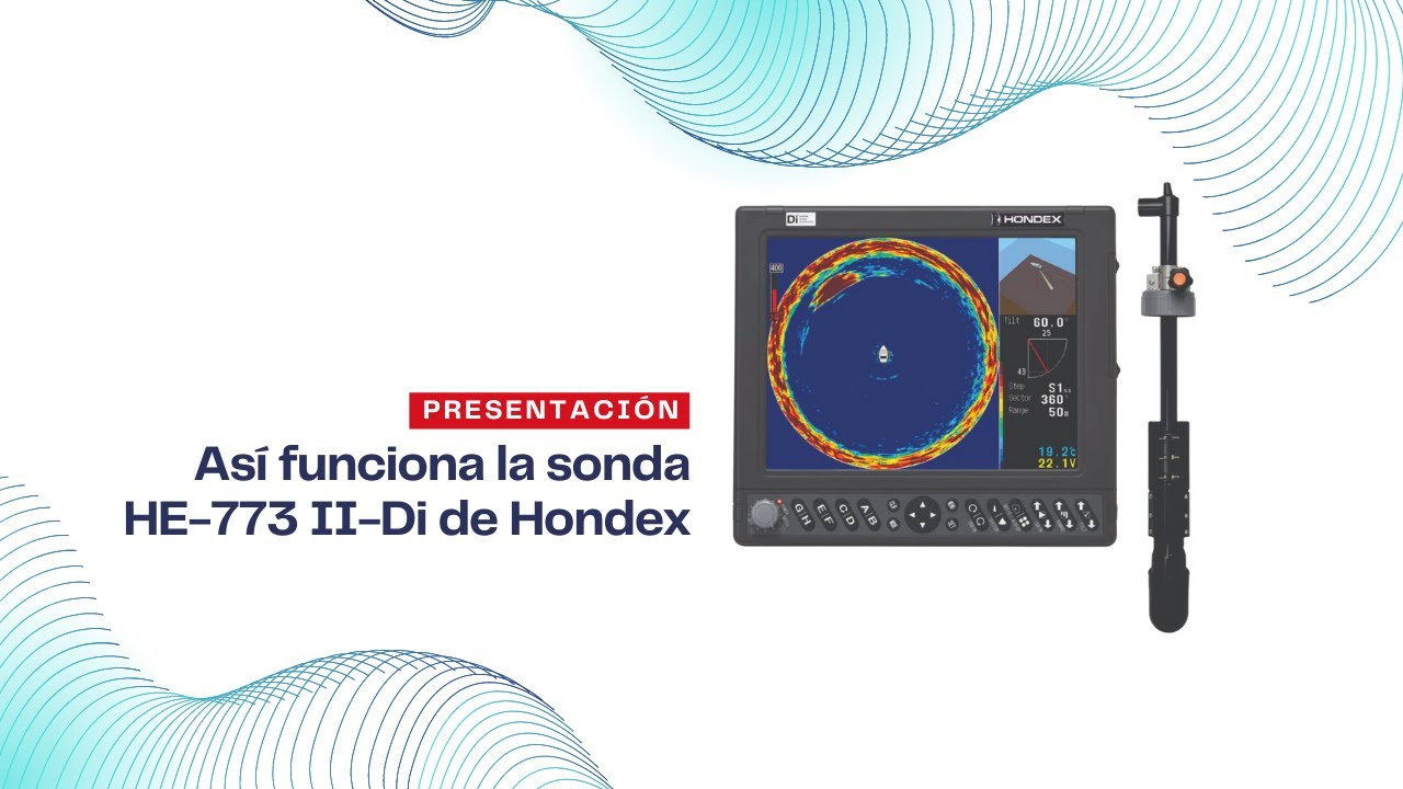 Así funciona la sonda HE-773 II-Di de Hondex