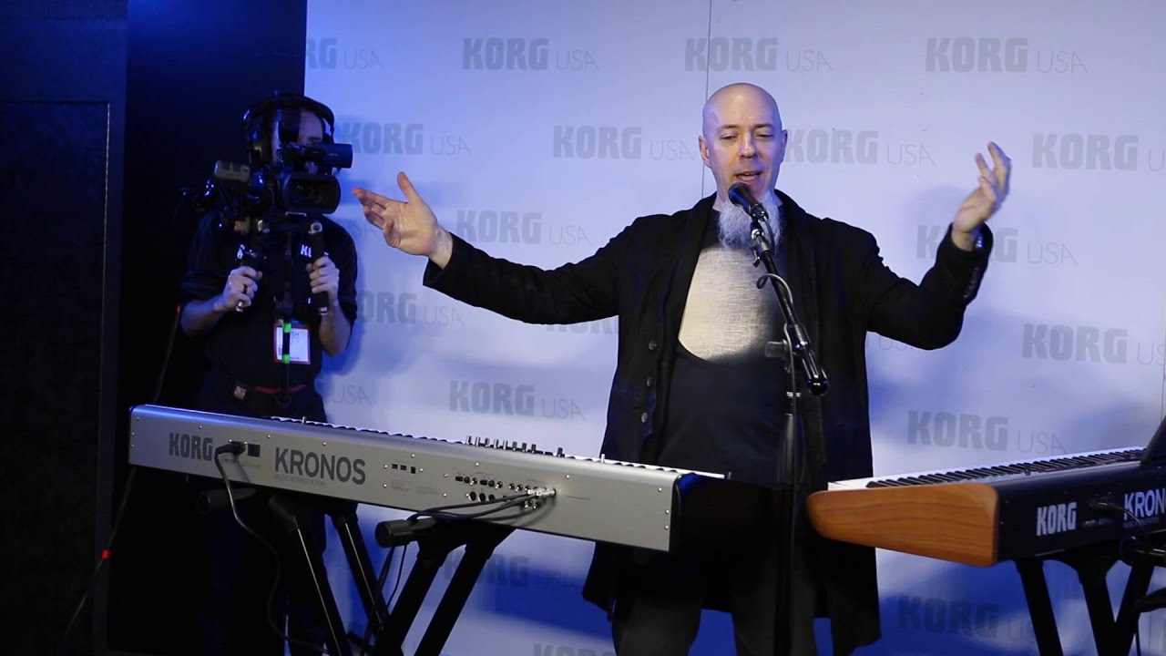 Jordan Rudess - New Kronos at NAMM 2016 KORG Booth (1/2)