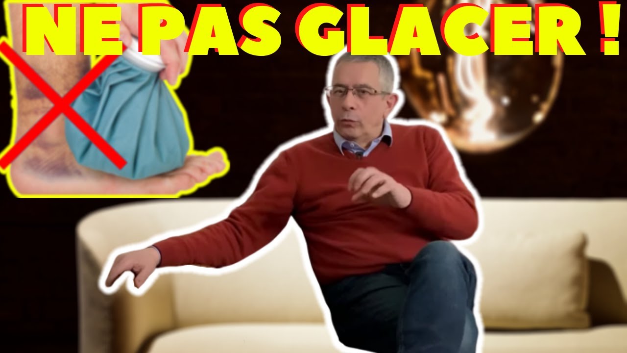 BLESSURE. POURQUOI NE FAUT-IL JAMAIS METTRE DE LA GLACE SUR UNE ENTORSE ? (avec Yves Tucoulou)