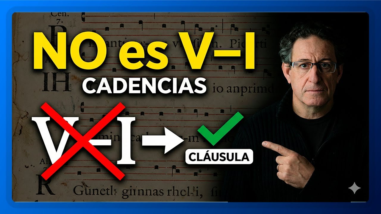 Te enseñaron mal las cadencias: no nacieron con el V–I