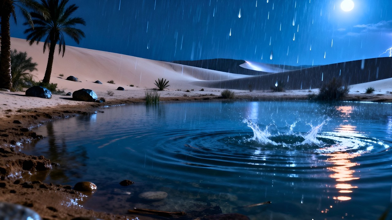 Relax Your Nervous System With This Rainy Oasis (Live)