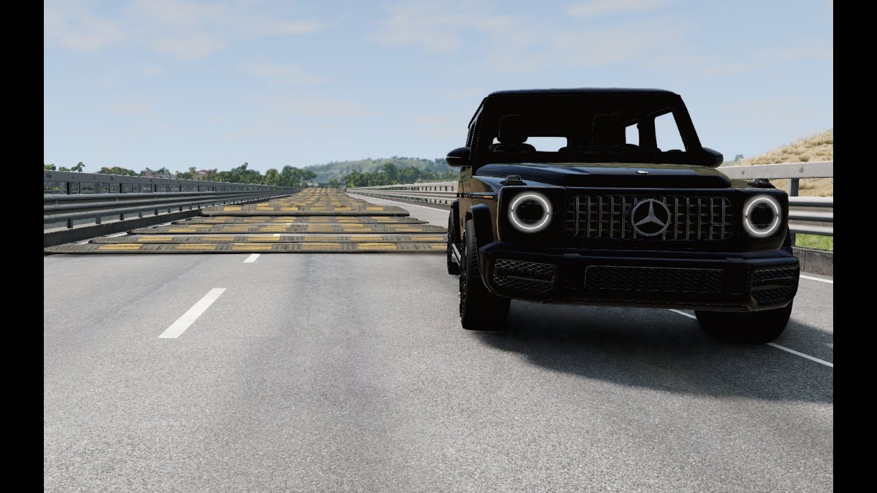 Cars vs Speed Bumps #1 – BeamNG Drive