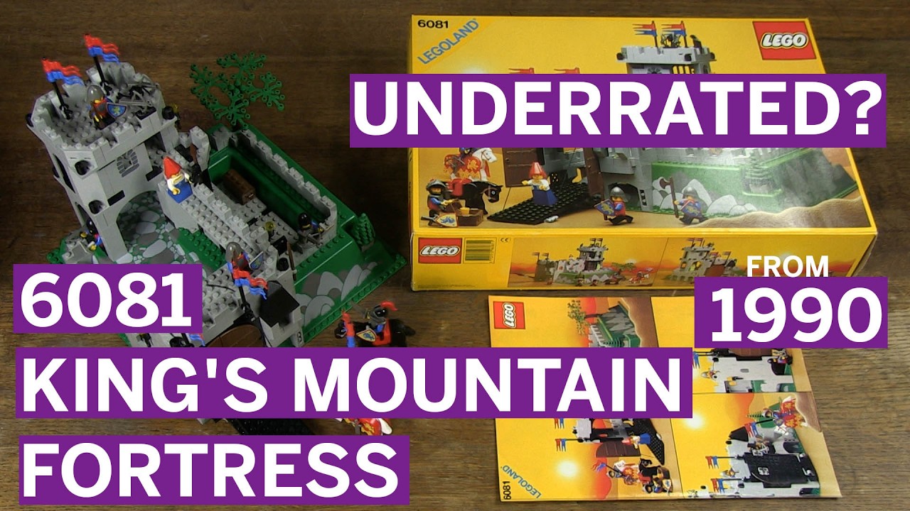 This 1990 LEGO Castle Set Is Criminally Underrated | 6081 King&rsquo;s Mountain Fortress