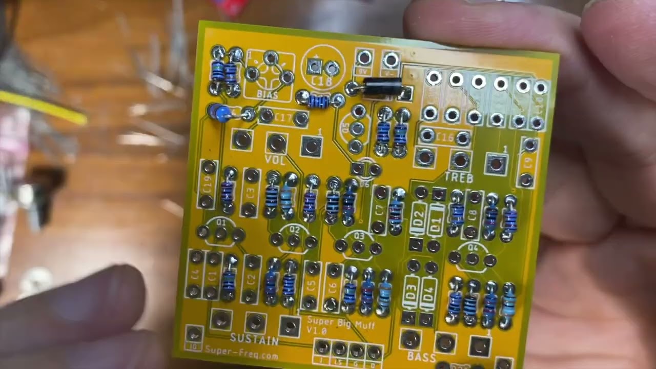 Big Muff Plus Build