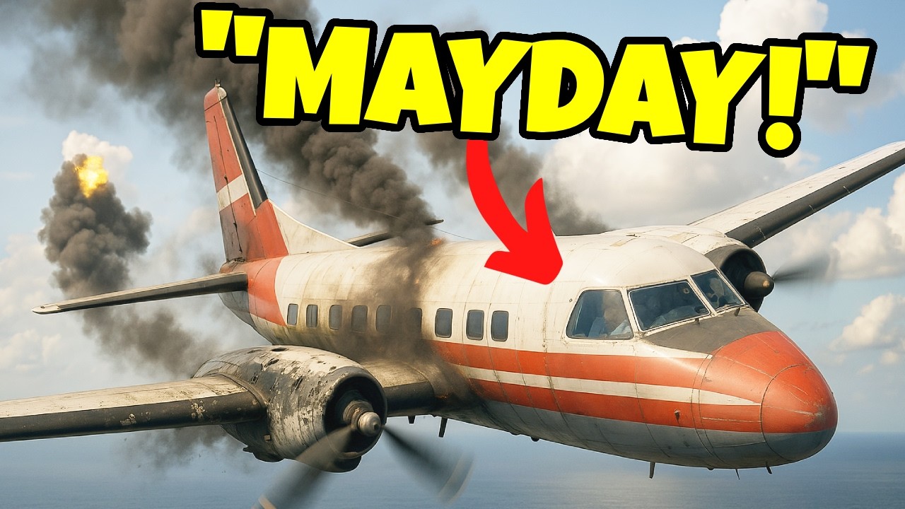 Пассажирский самолет ВЗОРВАЛСЯ над океаном! | Авиакатастрофа в Штормворксе