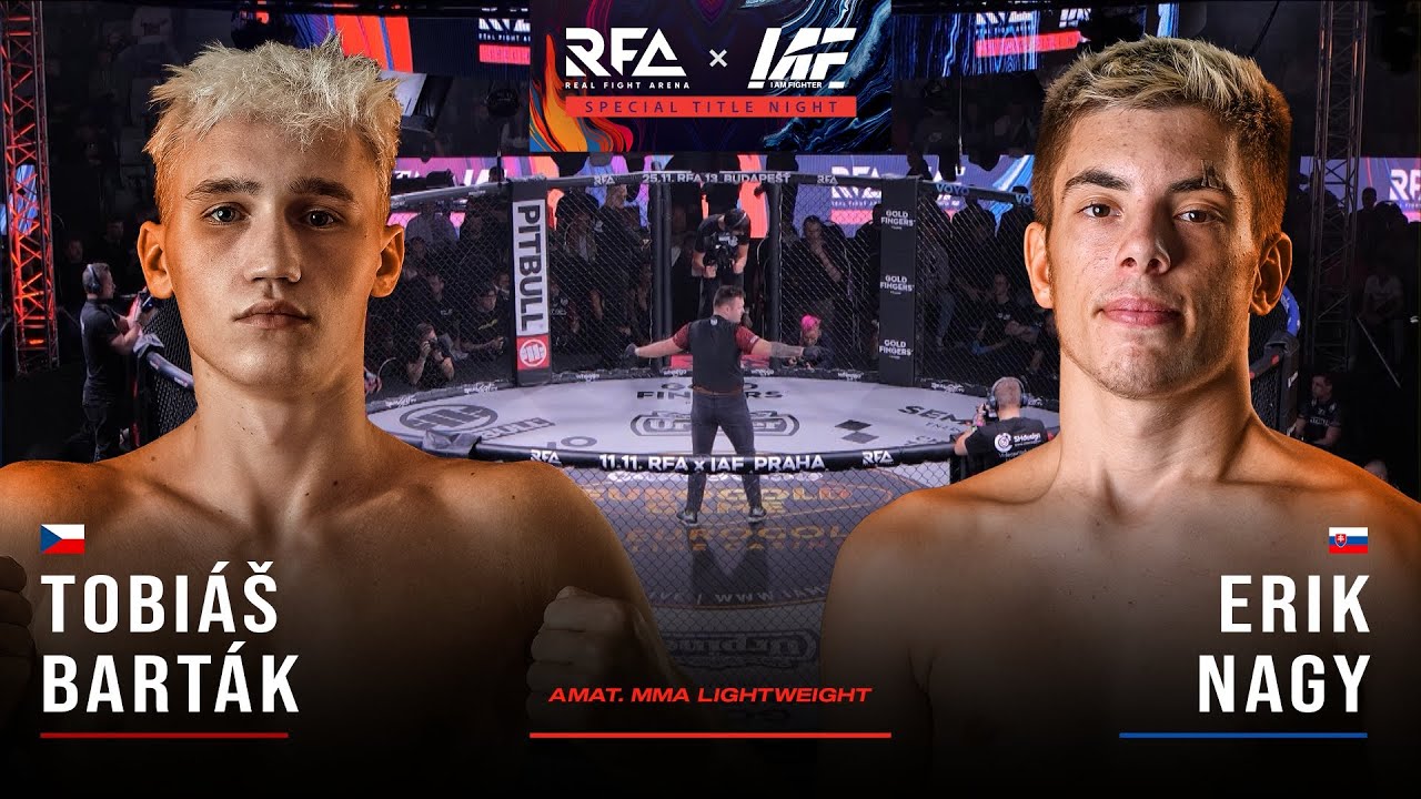 Tobiáš Barták VS Erik Nagy | Full fight | RFA x IAF Special Title Night