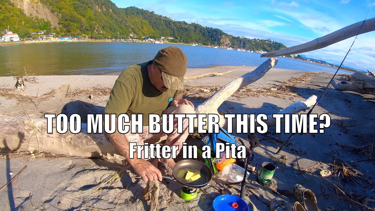 Whitebait Fritter Swimming in Butter - Small Gas Stove