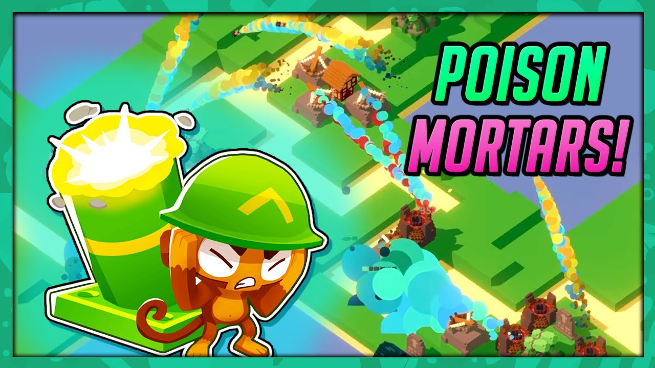 Blowing Up Enemies With POISON MORTARS! | Rogue Tower