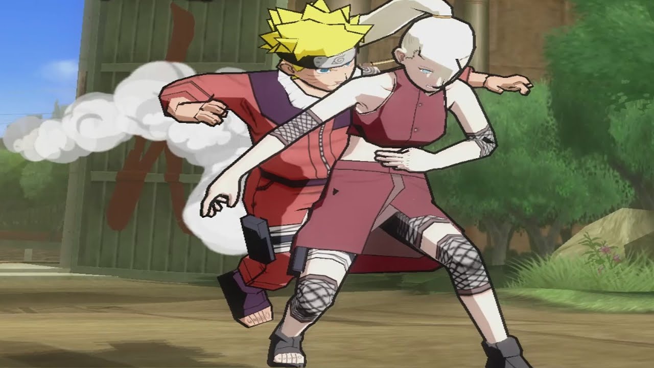 {Naruto (Clássico) Vs Ino} Naruto Shippuden Ultimate Ninja 5
