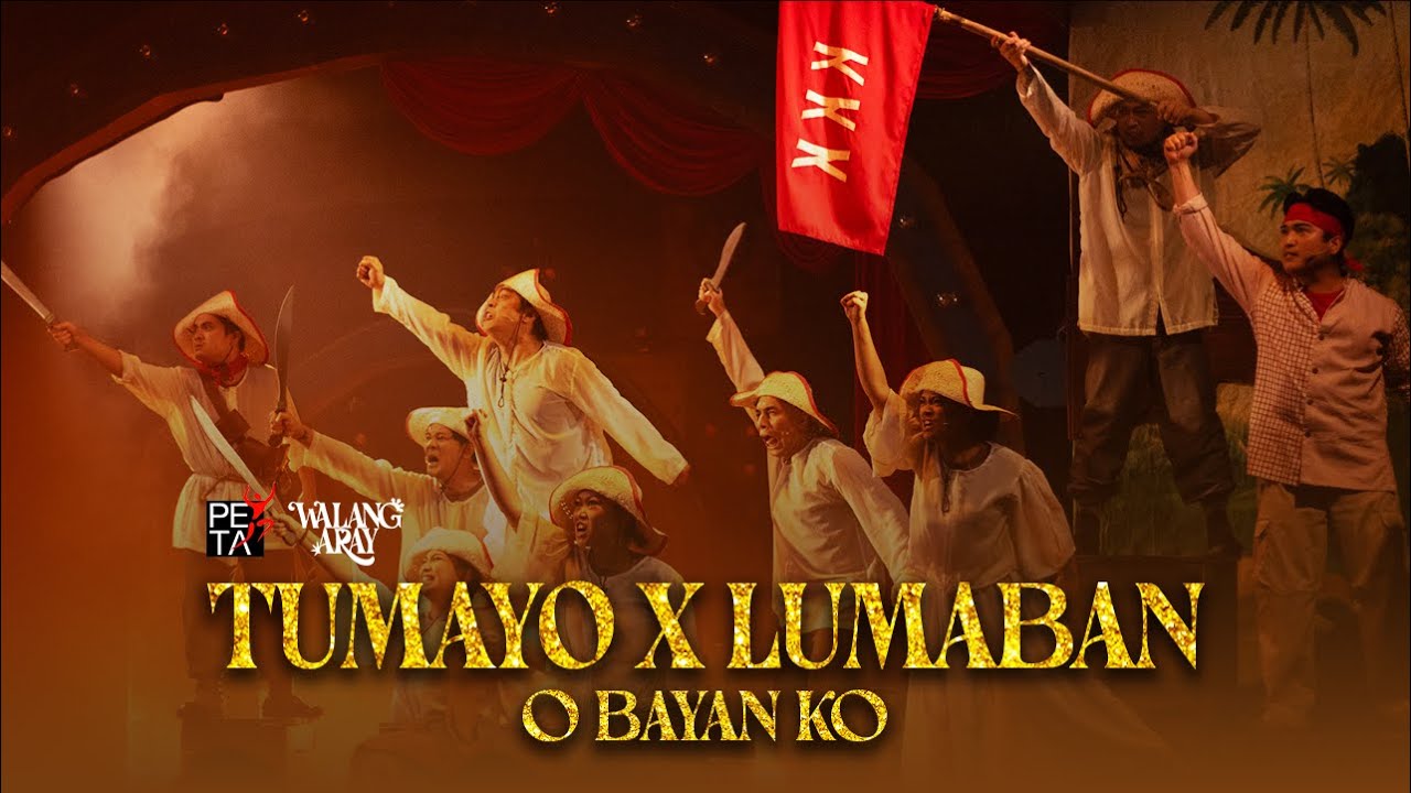 Tumayo x Lumaban (O Bayan Ko) Live Recording | PETA Theater Online