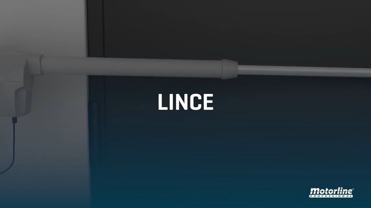 Motorline LINCE - Napęd do bram skrzydłowych (część 1/2)