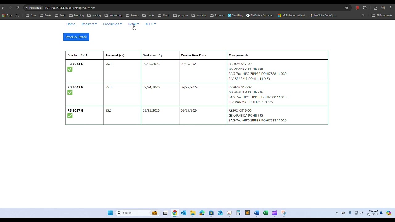 How to Use Retail Module