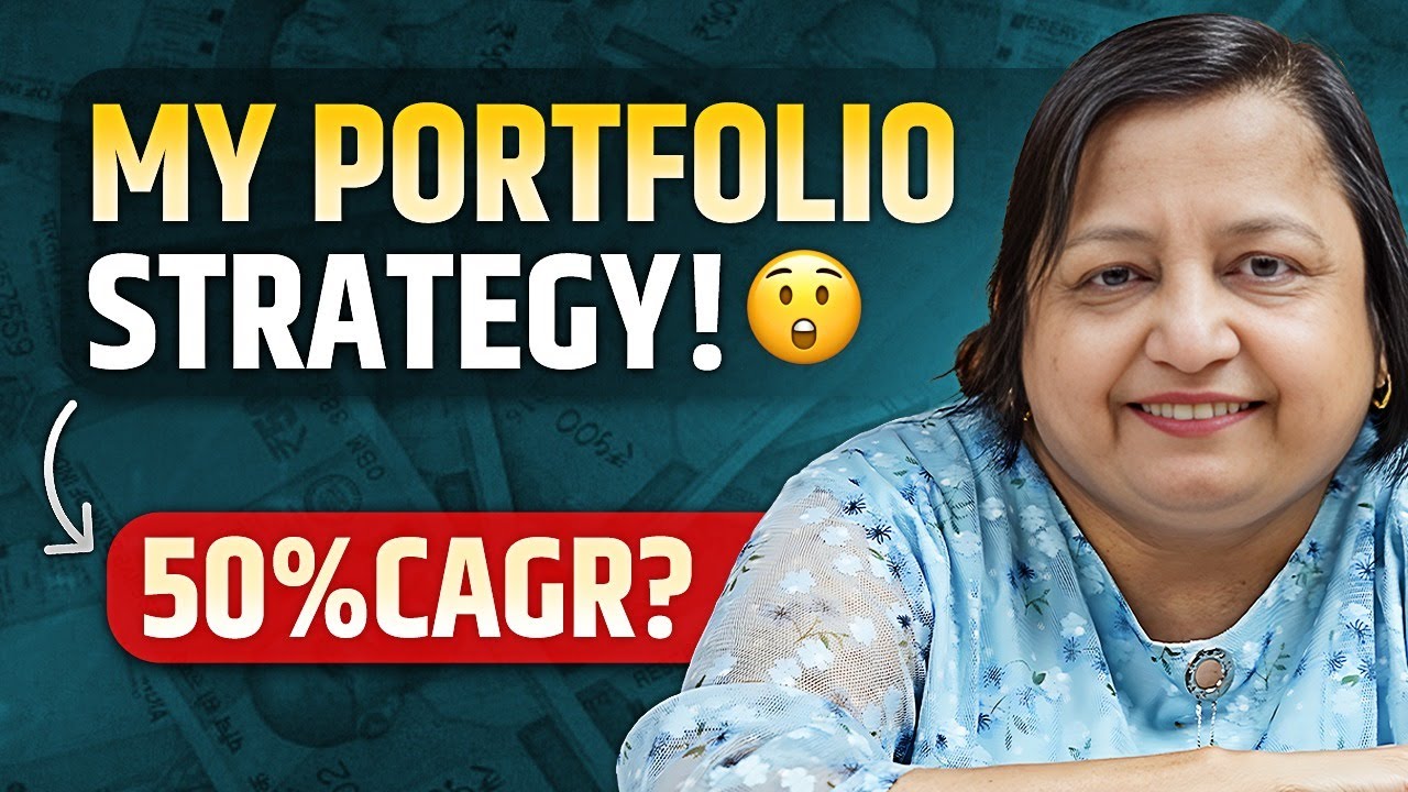 Investing portfolio strategy revealed | Jyoti Budhia