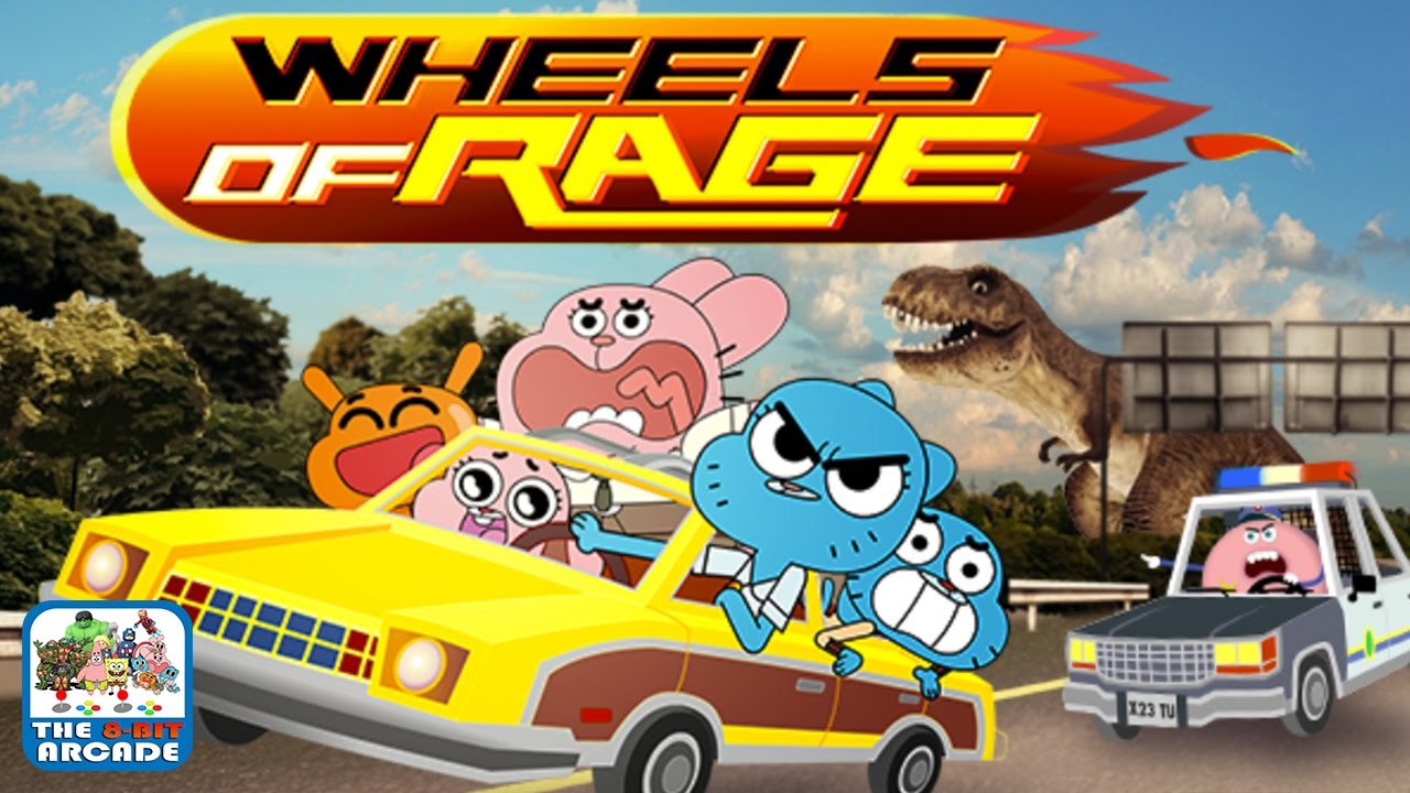 The Amazing World of Gumball: Wheels of Rage - Nicole's Taxi Service (Cartoon Network Games)