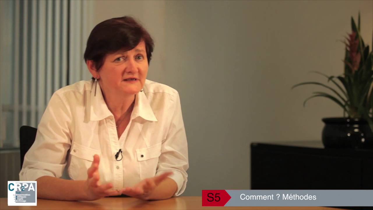 Normes d'archivage et de conservation (S5H, MOOC 