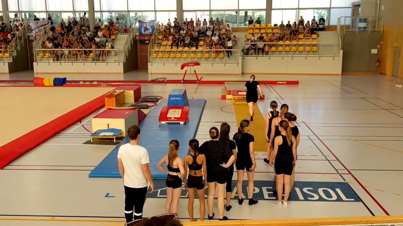 extraits du gala de gym Cernay, le 11 juin 2022