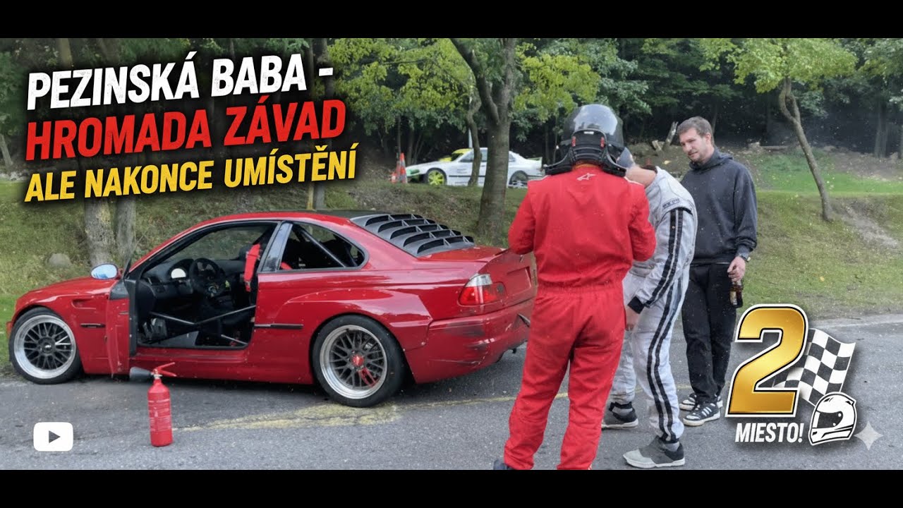 Poslední letošní závod na Pezinské Babě - Hromada problémů ale také uspěch.