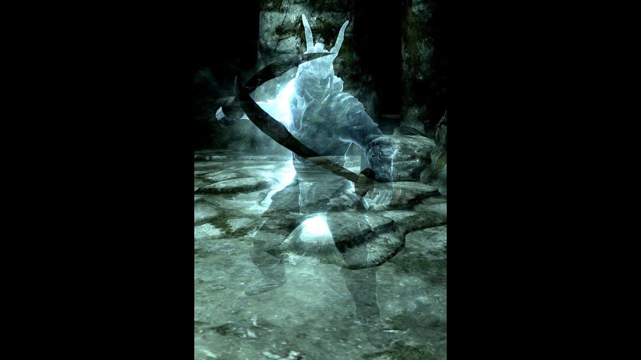 Skyrim Haknir Death-Brand Boss Fight (NOVICE)
