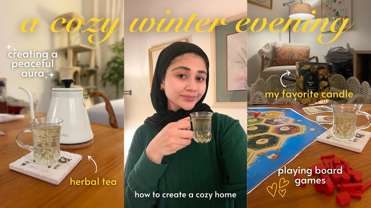 HOW TO MAKE YOUR HOME COZY 🕯️ winter evening routine