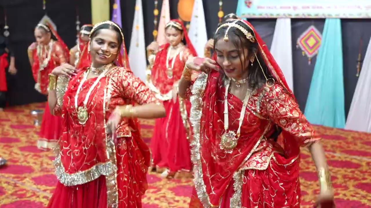 Ghoomar I Girls Dance Performance I Diwali Snehmilan Sukhapar 2024
